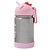 Garrafa Flip Témica Bup Baby Com Alça 350 ML Carrossel Rosa - Imagem 2