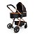 Carrinho de Bebê e Bebê Conforto Voyage Prestige Preto Terracota - Imagem 3