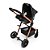 Carrinho de Bebê e Bebê Conforto Voyage Prestige Preto Terracota - Imagem 4