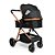 Carrinho de Bebê e Bebê Conforto Voyage Prestige Preto Terracota - Imagem 7