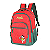 Mochila de Costas Luxcel Turma da Mônica Vermelho - Imagem 2