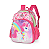 Mochila de Costas Luxcel Up4You Unicórnio Colorido Pink - Imagem 3