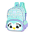 Mochila de Costas Luxcel Up4You Coruja Colorida Verde - Imagem 2