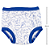 Cueca de Desfralde Buba 2 Unidades Dino Tamanho M Azul - Imagem 4