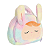 Bolsa Metoo Plush Coelha ArcoIris Alça de Mão Colorida - Imagem 2