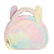 Bolsa Metoo Plush Coelha ArcoIris Alça de Mão Colorida - Imagem 4