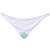 Babador Bandana Buba Com Mordedor Magic Unicórnio Rosa - Imagem 3