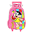 Kit Mochila Rodinhas e Lancheira Luxcel Turma da Mônica Rosa - Imagem 4