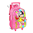 Kit Mochila Rodinhas e Lancheira Luxcel Turma da Mônica Rosa - Imagem 5