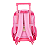 Kit Mochila Rodinhas e Lancheira Luxcel Turma da Mônica Rosa - Imagem 7