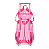 Kit Mochila Rodinhas e Lancheira Luxcel Turma da Mônica Rosa - Imagem 2