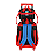 Kit Mochila de Rodinhas e Lancheira Luxcel Hot Wheels Preto - Imagem 2