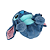 Mochila Bolsa Luxcel Stitch de Pelúcia Azul - Imagem 2