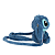 Mochila Bolsa Luxcel Stitch de Pelúcia Azul - Imagem 3