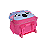 Mochila de Rodinhas Com Alça Luxcel UP4You Coala Violeta - Imagem 7