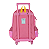 Mochila de Rodinhas Sem Alça Luxcel Up4You ArcoIris Pink - Imagem 4