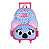 Mochila de Rodinhas Sem Alça Luxcel Up4You Coala Violeta - Imagem 2