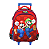Mochila de Rodinhas Sem Alça Luxcel Super Mário Preto - Imagem 1