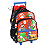 Mochila de Rodinhas Com Alça Luxcel Super Mário Vermelho - Imagem 1