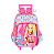 Mochila de Rodinhas Com Alça Luxcel Barbie Pink - Imagem 1