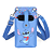 Bolsa de Passeio Luxcel Porta Celular Sintética Stitch Azul - Imagem 1