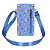 Bolsa de Passeio Luxcel Porta Celular Sintética Stitch Azul - Imagem 5