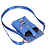 Bolsa de Passeio Luxcel Porta Celular Sintética Stitch Azul - Imagem 4