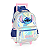 Mochila de Rodinhas Com Alça Luxcel Stitch Prata - Imagem 2