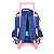 Mochila de Rodinhas Com Alça Luxcel Stitch Prata - Imagem 4
