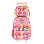 Kit Mochila de Rodinhas Lancheira Luxcel Moranguinho Verde - Imagem 1