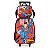 Kit Mochila de Rodinha Lancheira Luxcel Superman Preto - Imagem 1