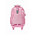 Mochila de Rodinhas Pacific Lilica Ripilica LoveIt Crush Rosa - Imagem 3