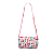Bolsa Transversal Pacific LovIt Lilica Ripilica Flowers Rosa - Imagem 3