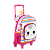 Mochila de Rodinhas Sestini Média Kids X Cat 4 Colorida - Imagem 1