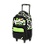 Mochila de Rodinhas Sestini Minecraft M Plus 15Anos Colorido - Imagem 9