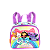 Kit Mochila Rodinha Lanheira Sestini Gabby Rainbows Colorido - Imagem 7