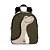 Mochila Com Pochete-Lancheira Mait Dino Verde Militar - Imagem 5