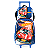 Kit Mochila Rodinhas Lancheira Luxcel HotWheels Azul - Imagem 1