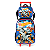 Kit Mochila Rodinhas Lancheira Luxcel HotWheels Preto - Imagem 1