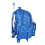 Mochila de Rodinhas Com Alça Luxcel Up4You Game Azul - Imagem 3
