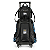 Kit Mochila Rodinhas Lancheira Luxcel Batman Azul - Imagem 2