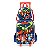 Kit Mochila Rodinhas Lancheira Luxcel Avengers K1 Azul - Imagem 1