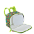 Kit Mochila Rodinha Lanheira Sestini Minecraft Fun Verde - Imagem 6