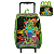 Kit Mochila Rodinha Lanheira Sestini Minecraft Fun Verde - Imagem 1
