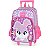 Mochila de Rodinhas Sem alça Luxcel Up4You Coelhinha Violeta - Imagem 3