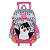 Mochila de Rodinhas Sem alça Luxcel Up4You Pinguim Verde - Imagem 1