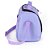 Lancheira Escolar Luxcel Stitch Quadriculada Lilás - Imagem 4