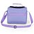 Lancheira Escolar Luxcel Stitch Quadriculada Lilás - Imagem 5