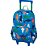Mochila de Carrinho Fábula Zumzum Tubarão Azul - Imagem 1