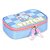 Estojo Box 100 Pens Luxcel Stitch Quadriculado Azul - Imagem 3
